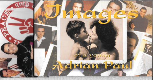 Adrain Paul AUTOGRAPH "Images Book" blue-pen Highlander + Photos