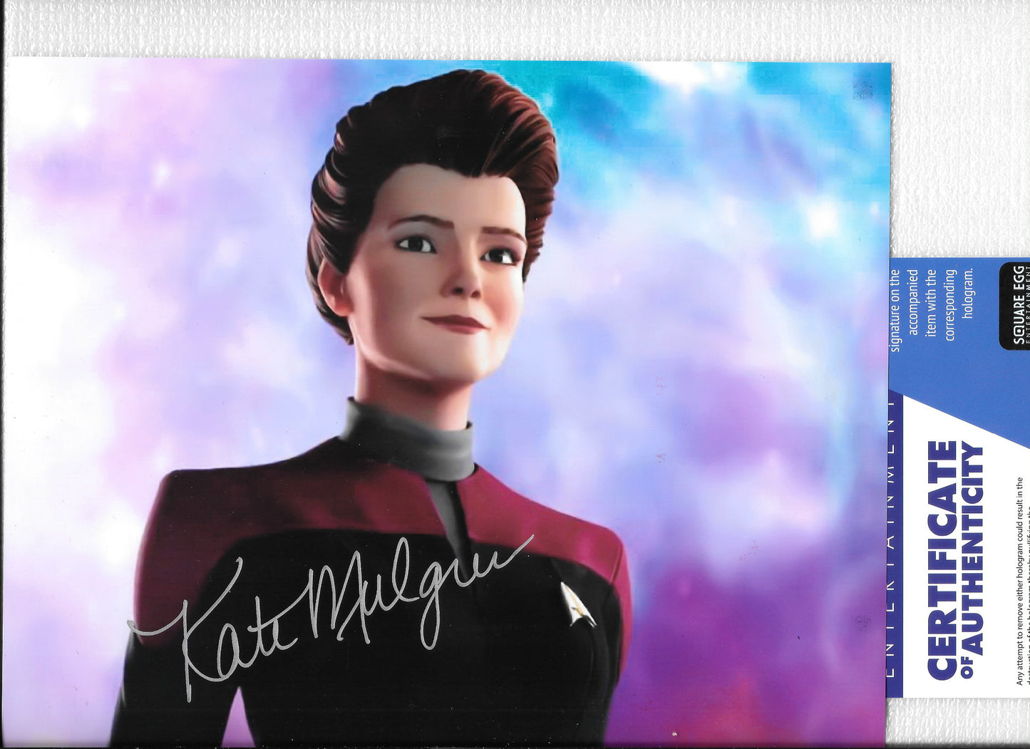 Kate Mulgrew 8in x 10in AUTOGRAPH Photo Star Trek Voyager/Prodigy #5 AUTOGRAPH