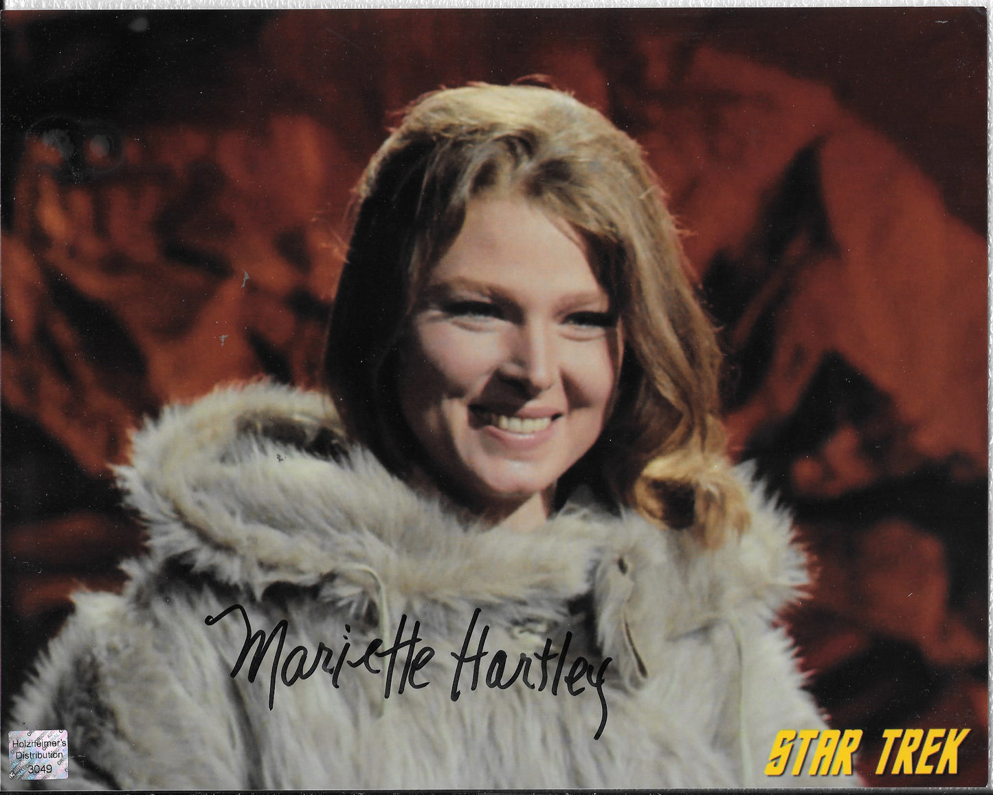 Mariette Hartley 8in x 10in AUTOGRAPH Photo Star Trek - Smiling