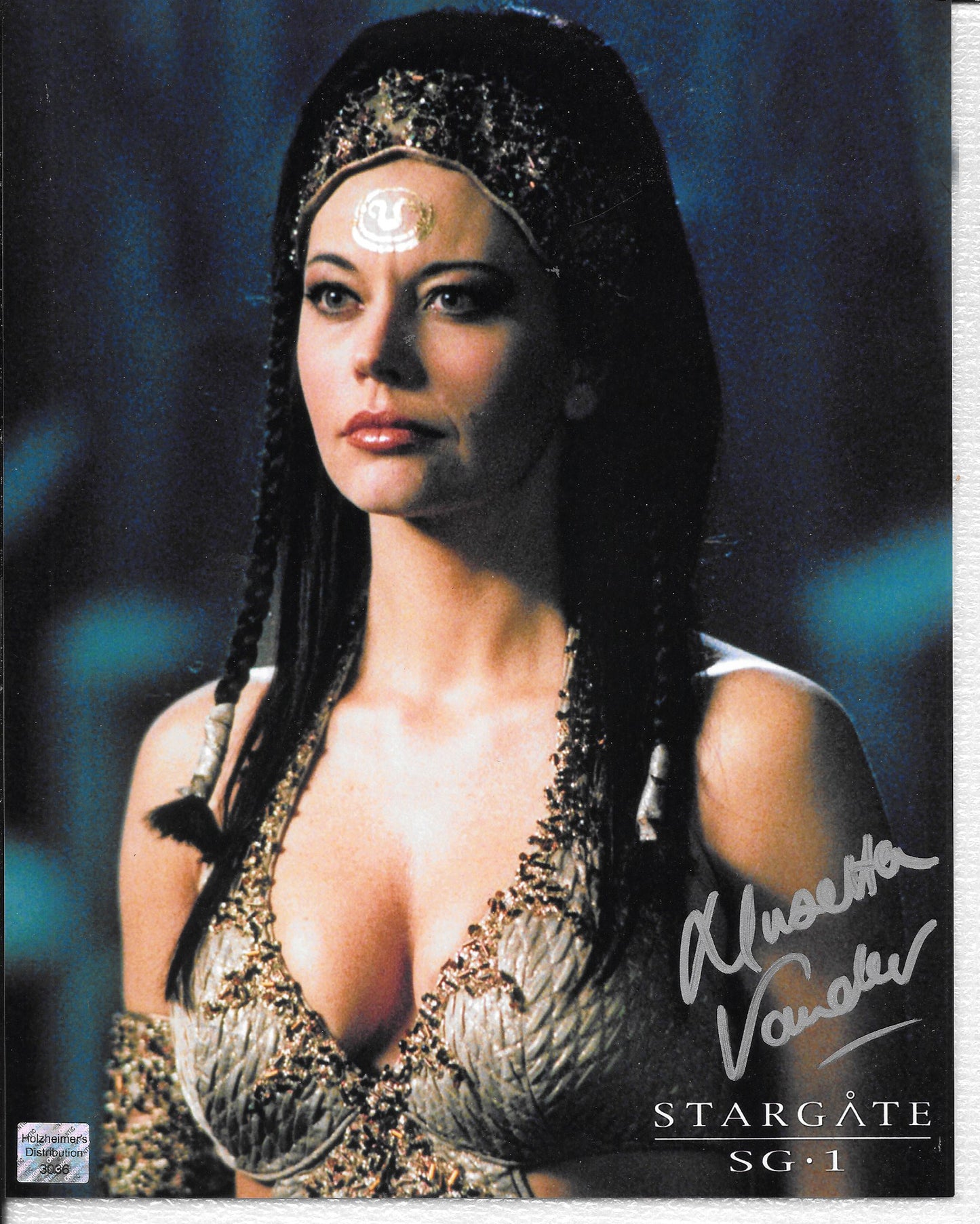 Musetta Vander 8in x 10in AUTOGRAPH Photo SG1 Silver-sharpie