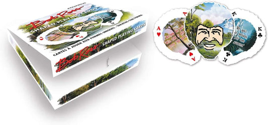 Bob Ross Shaped Playing Cards - Aquarius - NIP - Still Sealed