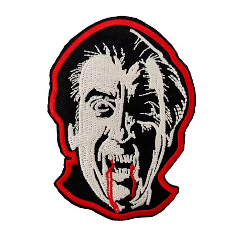 4.5'' Count Dracula Monster Horror Embroidered Emblem iron on patch