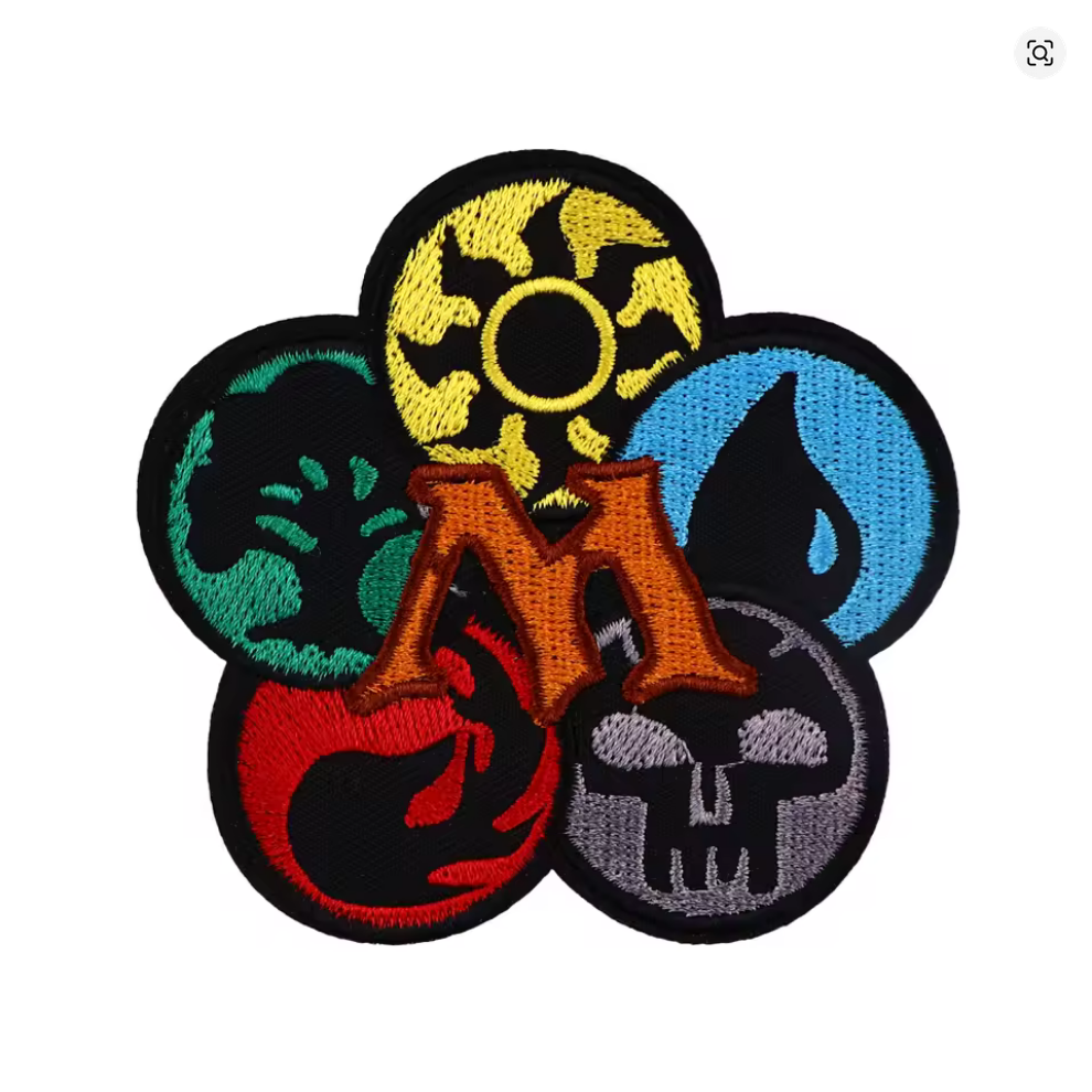 Magic the Gathering 3 inch round Iron-on Patch NEW