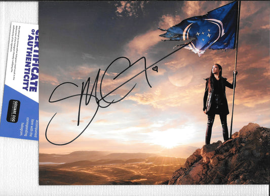 Sonequa Martin-Green 8in x 10in AUTOGRAPH Photo Star Trek - Discovery #4 Got a Flag