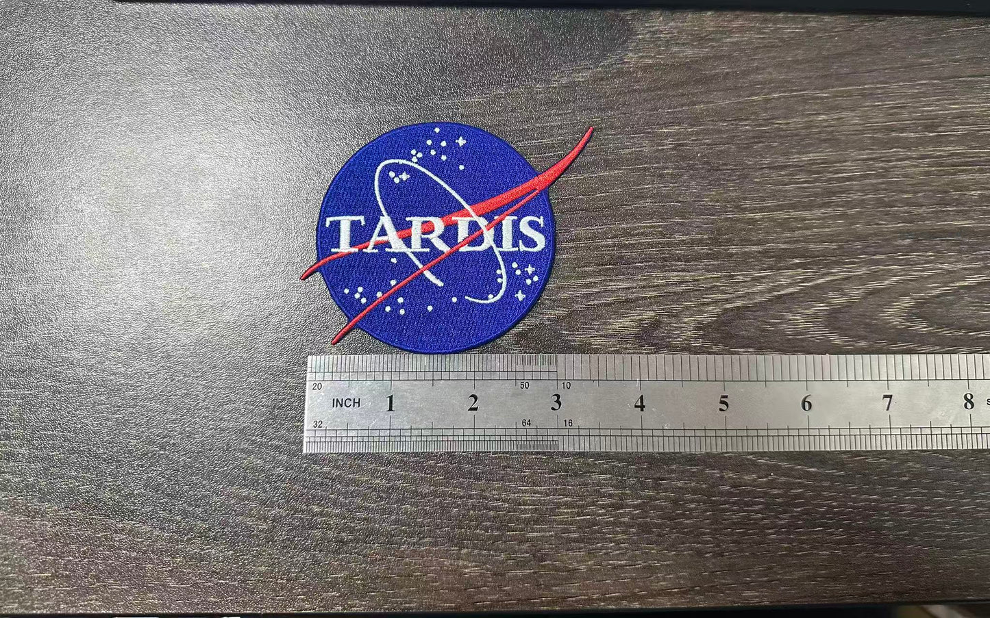 Tardis Nasa Parady Patch NEW - Embroidery