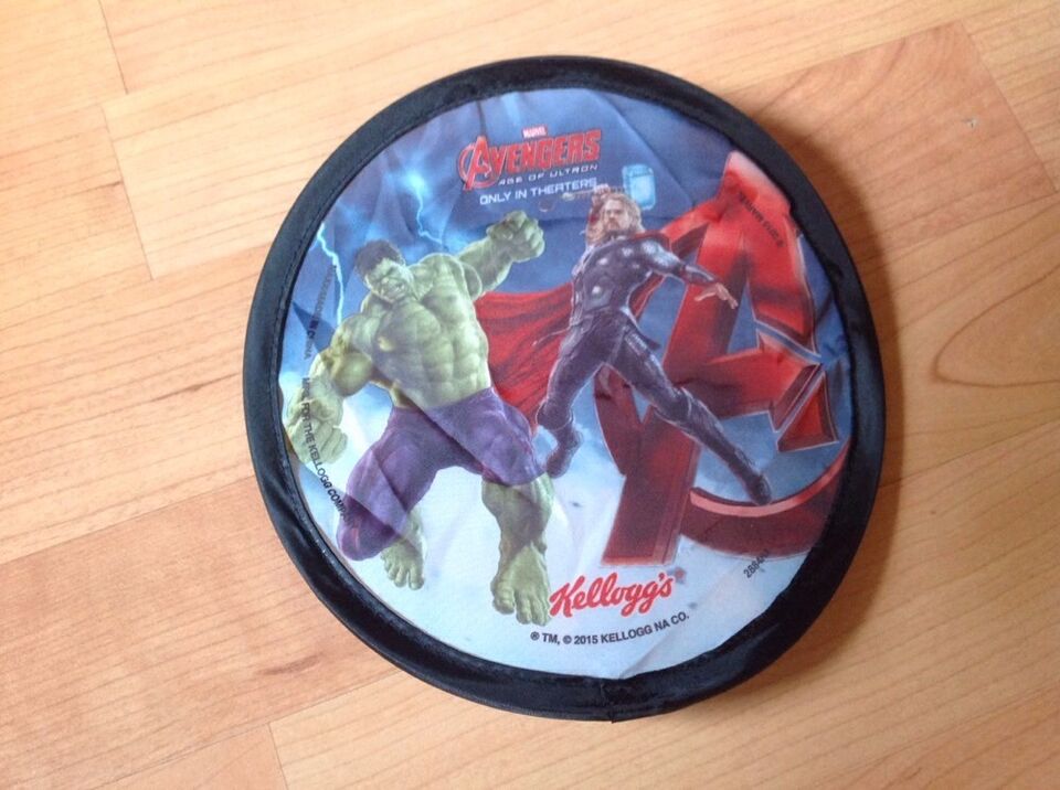 Kellogg's 2015 Marvel AVENGERS AGE OF ULTRON Disc Flyer HULK And THOR