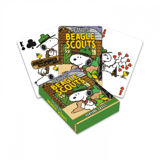 Peanuts Beagle Scouts Playing Cards - Aquarius - NIP - Still Sealed