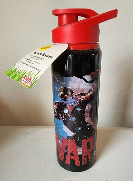 Marvel Captain America Civil War 28oz Kids Aluminum Water Bottle Zak! Design