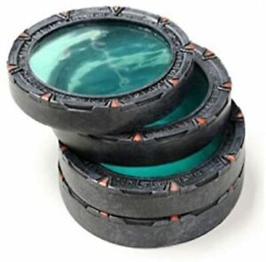 Stargate SG-1 Coaster Set of 4 from QMX- Factory Sealed-Out of Production