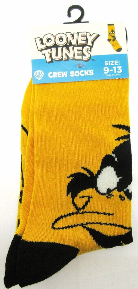 New Looney Tunes Daffy Duck Socks