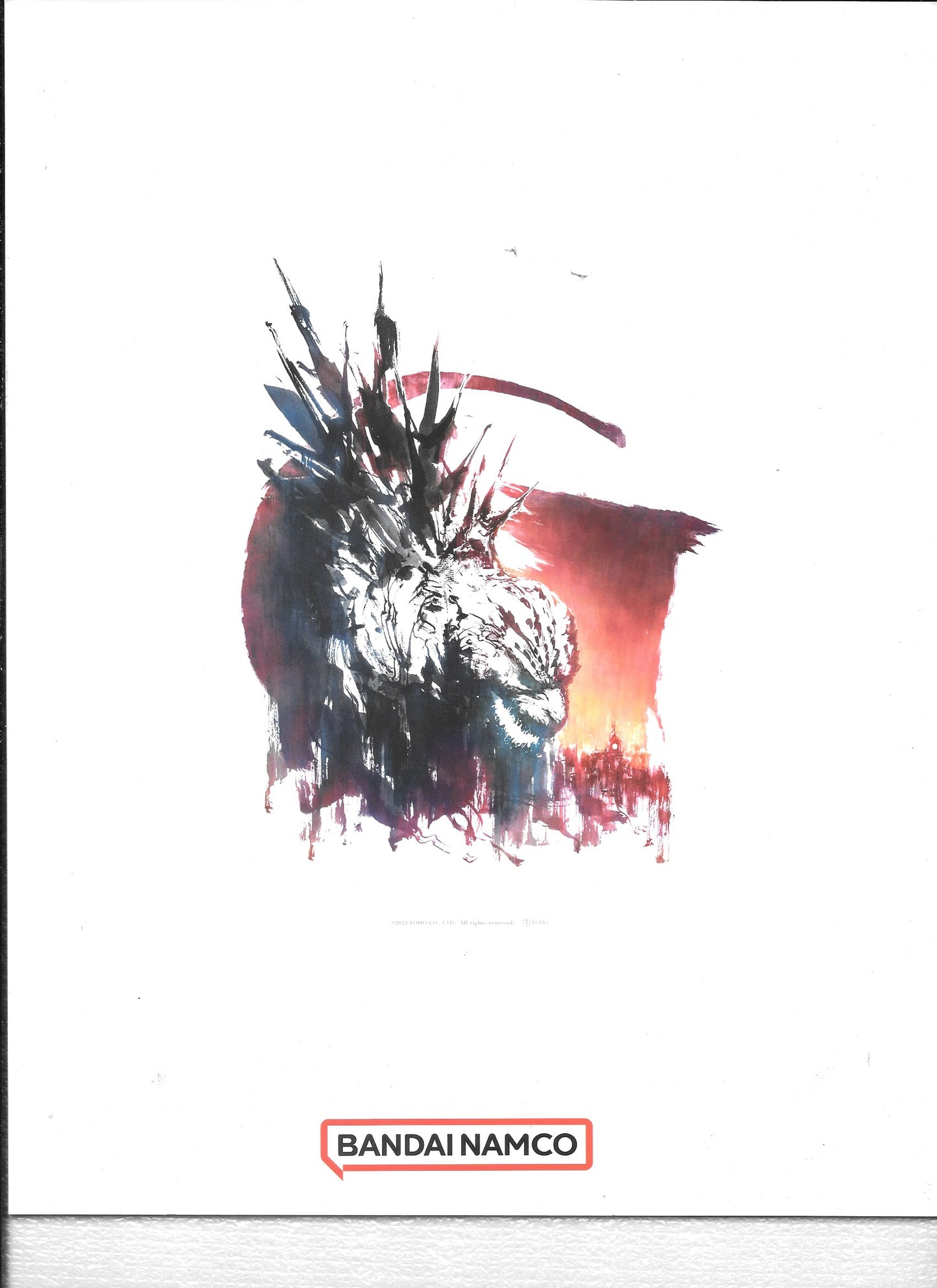 2024 Godzilla Bandai Namco Promo Catalog Magazine Minus One SDCC and NYCC King Kong