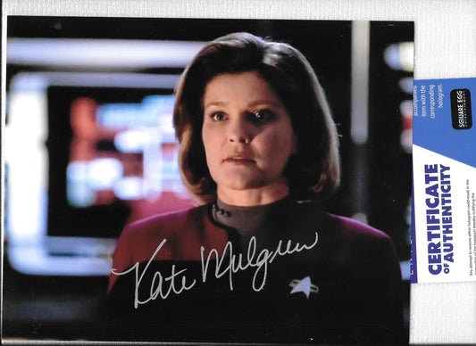 Kate Mulgrew 8in x 10in AUTOGRAPH Photo Star Trek Voyager/Prodigy #6 AUTOGRAPH