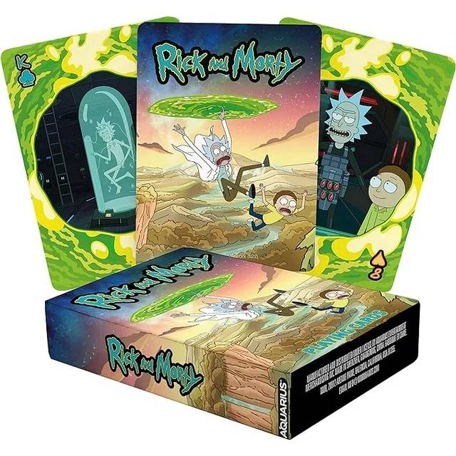 Rick and Morty Playing Cards - Aquarius - NIP - Still Sealed