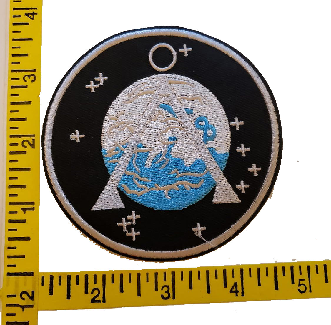 Stargate - Earth patch NEW Iron-on embroidered patch