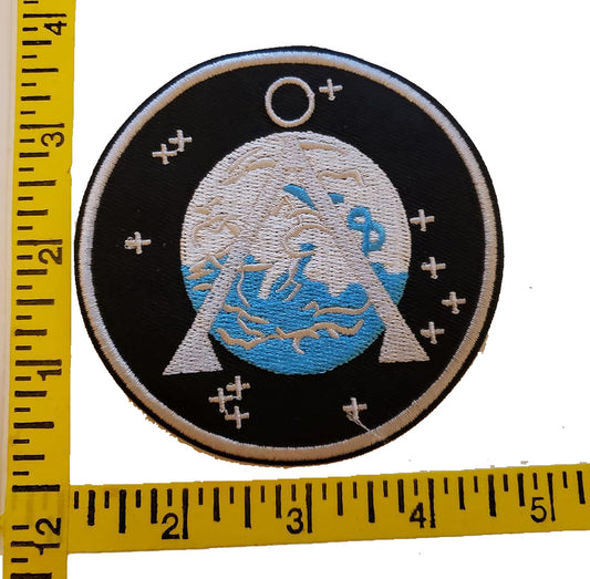 Stargate - Earth patch NEW Iron-on embroidered patch