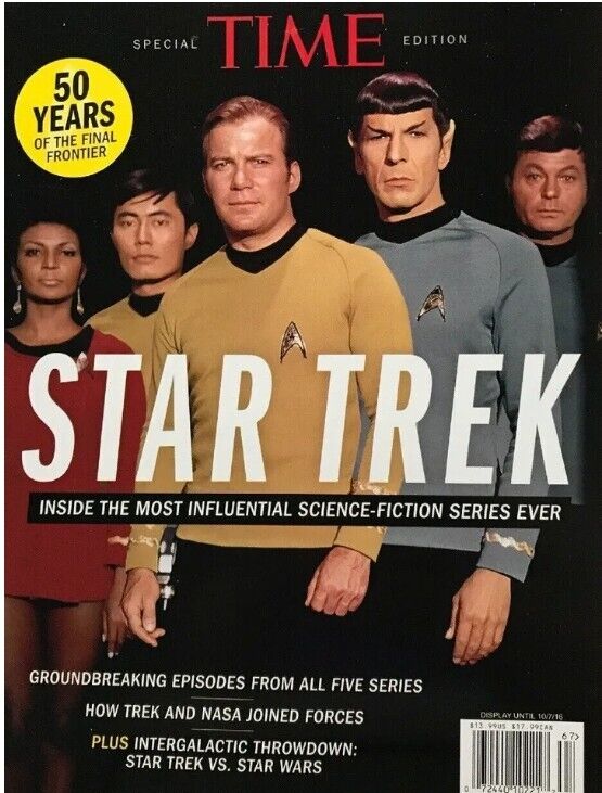 TIME MAGAZINE ☆ STAR TREK ☆ Special Edition ☆ Updated Reissue 2021 ☆ Trek & Nasa NEW