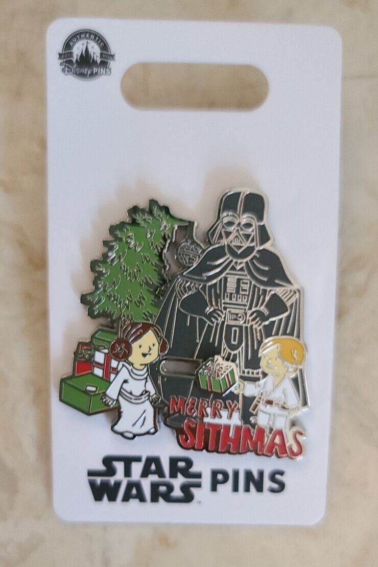 NEW- DISNEY PIN STAR WARS CHRISTMAS-R6-2112 Merry Sith Moveable