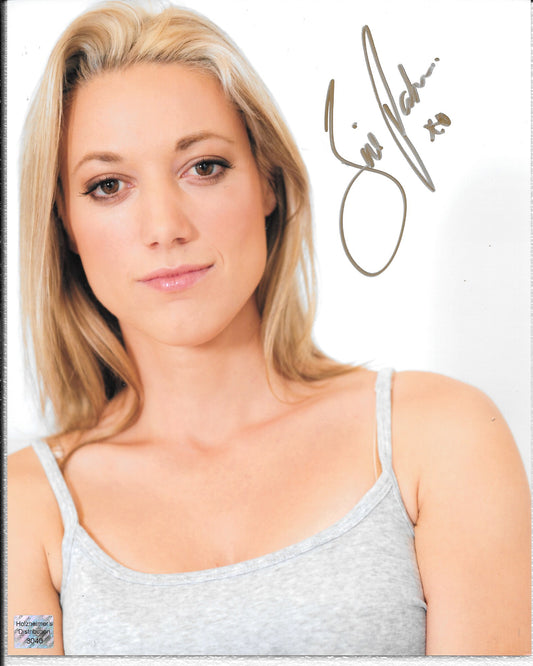 Zoie Palmer 8in x 10in AUTOGRAPH Photo Gold-sharpie