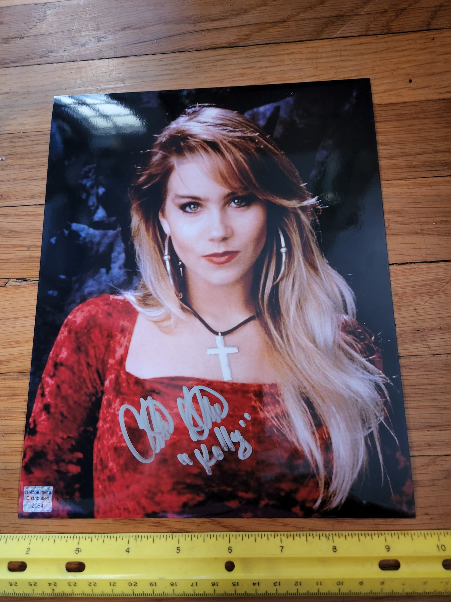 Christina Applegate 8in x 10in AUTOGRAPH Photo Married with Children Silver-sharpie