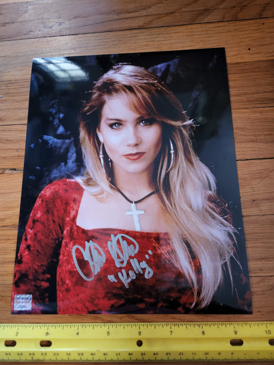 Christina Applegate 8in x 10in AUTOGRAPH Photo Married with Children Silver-sharpie