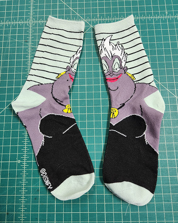 Disney Villians Adult Socks - Set of 4 - New