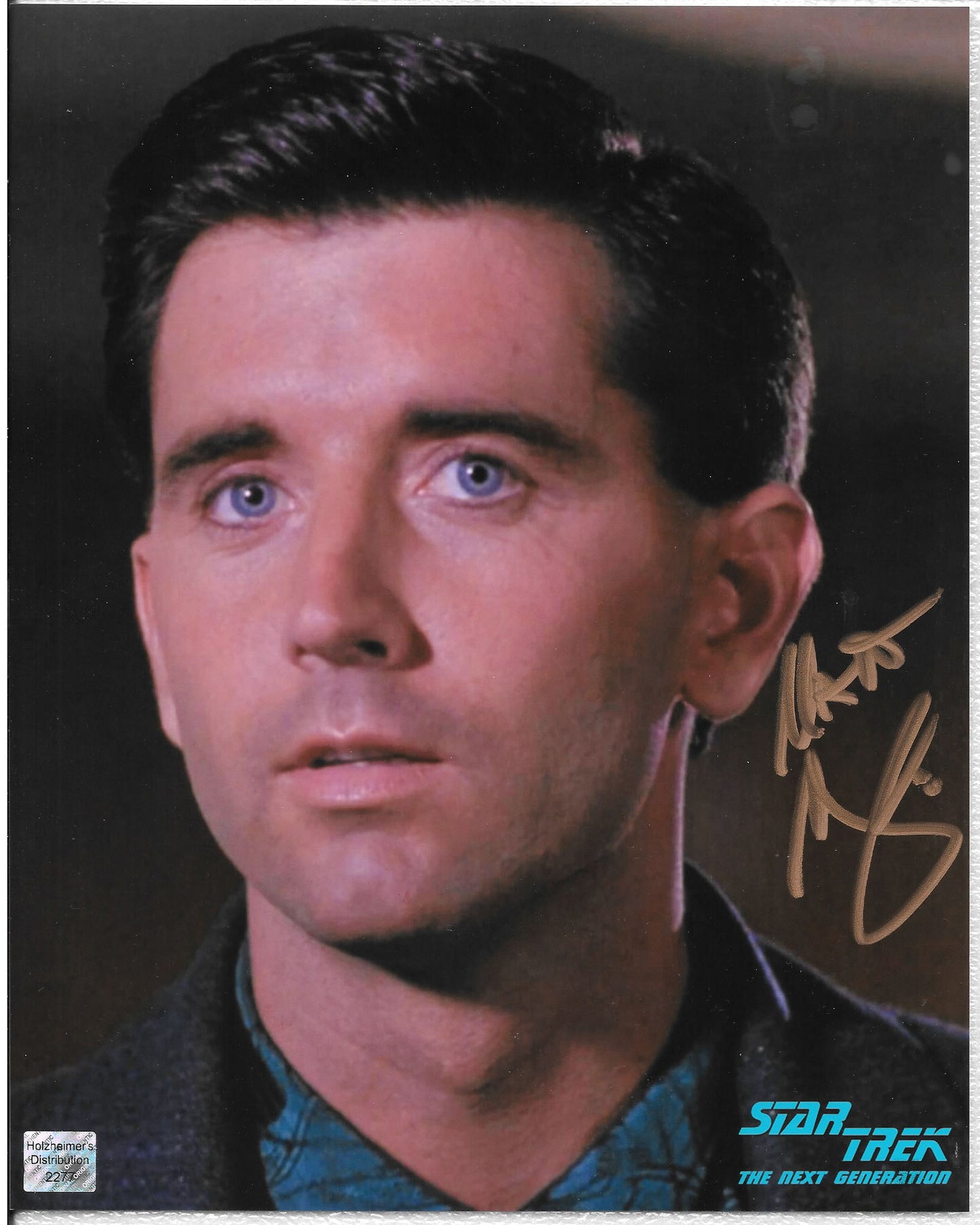 Matt McCoy (Devinoni Ral) 8in x 10in AUTOGRAPH Photo Star Trek
