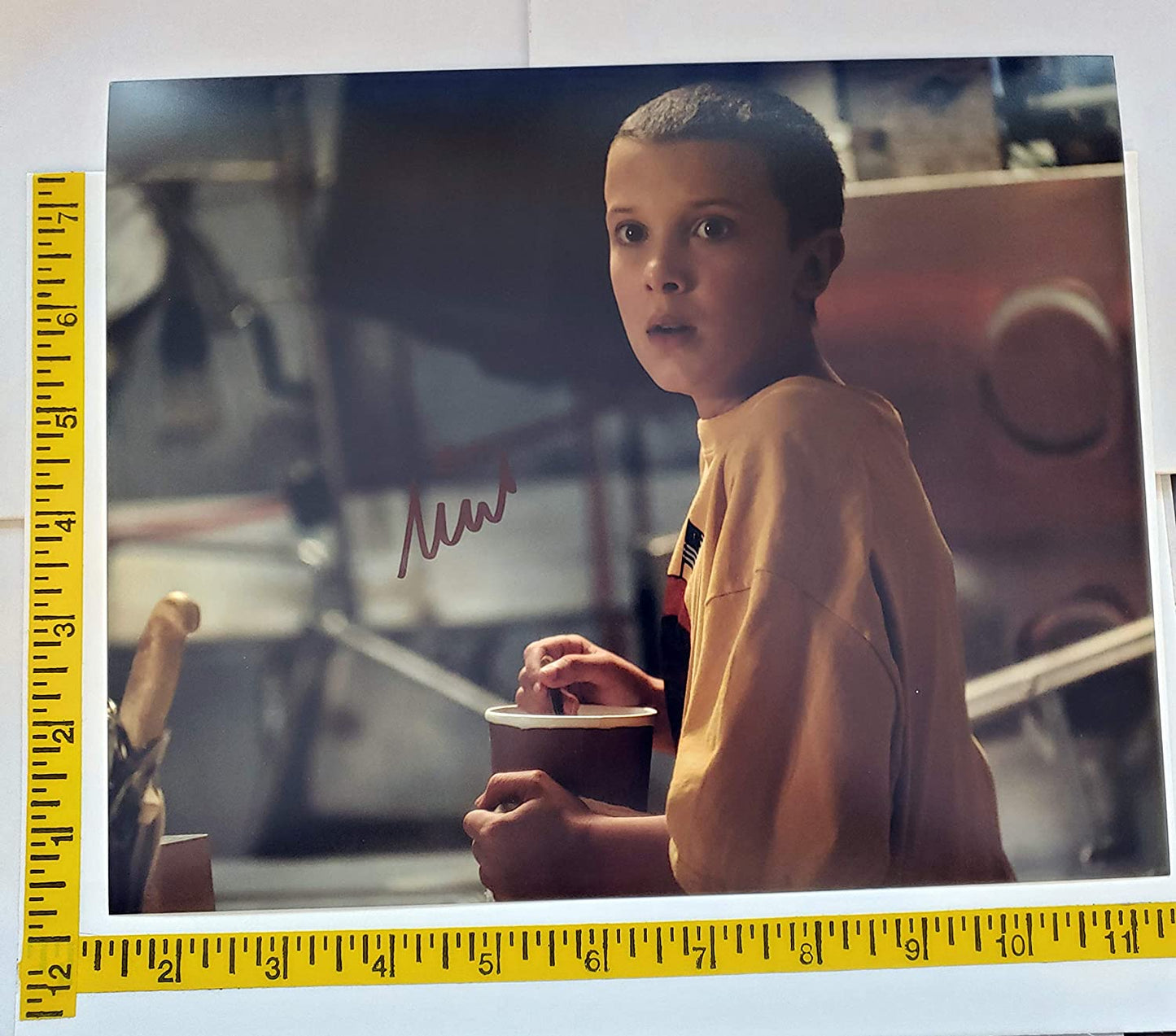Millie Bobby Brown (Eleven) 8in x 10in AUTOGRAPH Photo Stranger Things