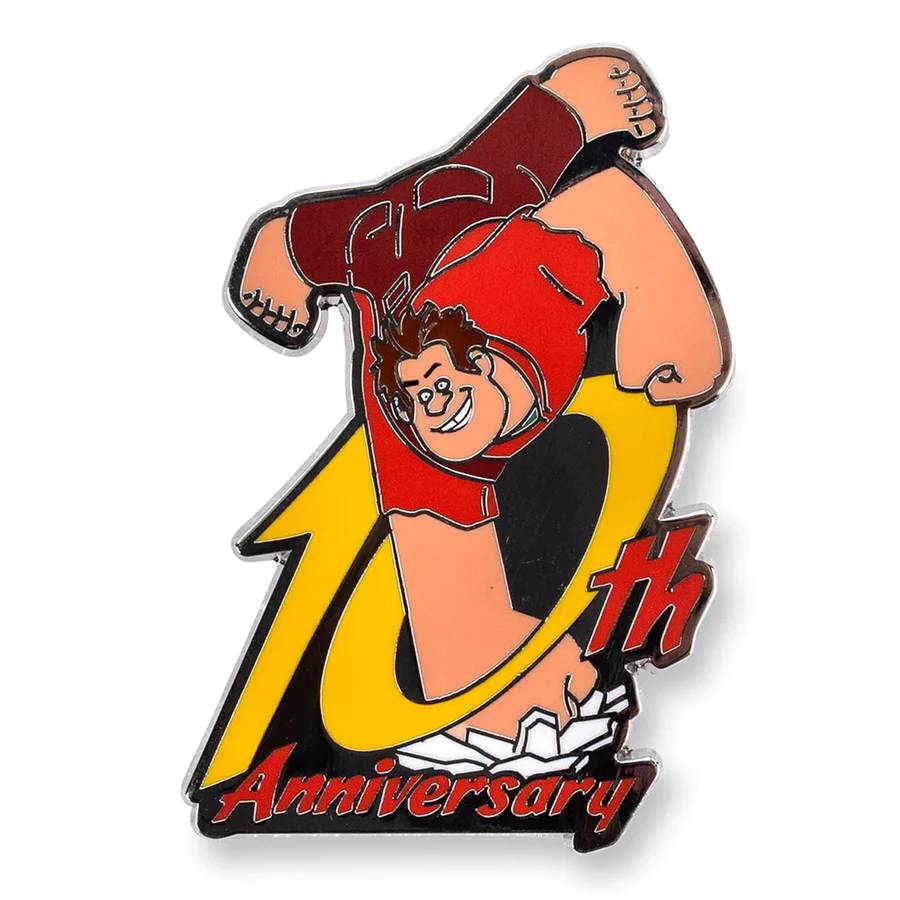 SDCC Disney Wreck-It Ralph 10th Anniversary Enamel Pin LE NIP