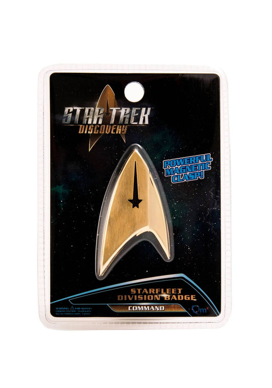 Star Trek: Discovery Magnetic Insignia Badge, Command NIP