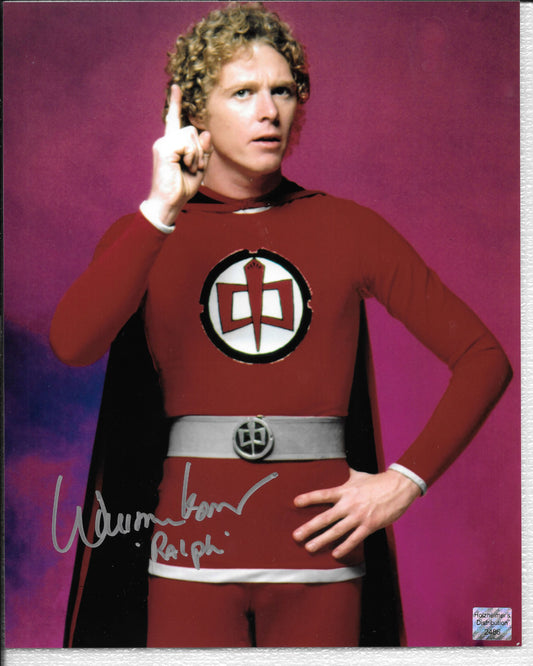 William Kitt 8in x 10in AUTOGRAPH Photo Great American Hero Silver-Sharpie