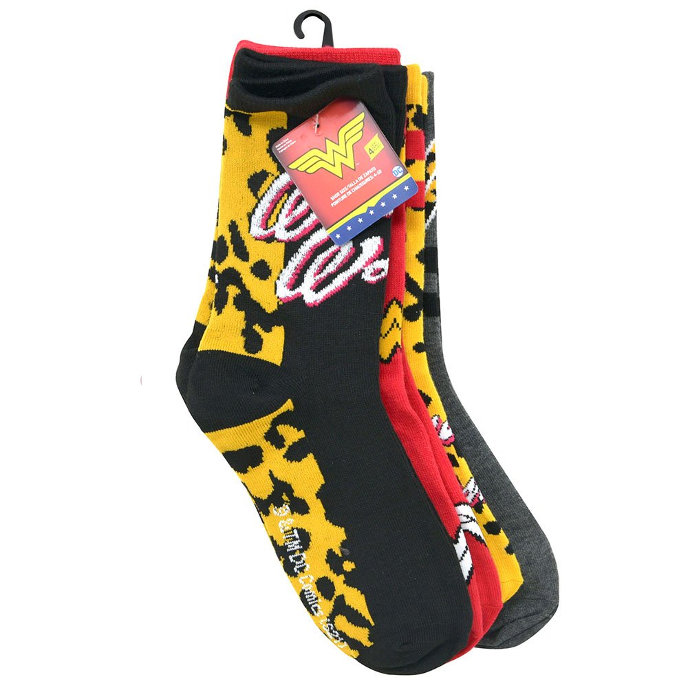 Wonder Woman Adult Socks - Set of 4 - New licenced