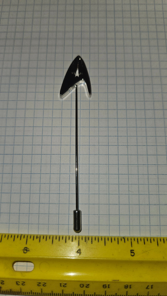 Star Trek - Delta Arrowhead Licensed Pin Licensed NIP 4inch by0.1inch NEW RETIRED - NIP (Copy)