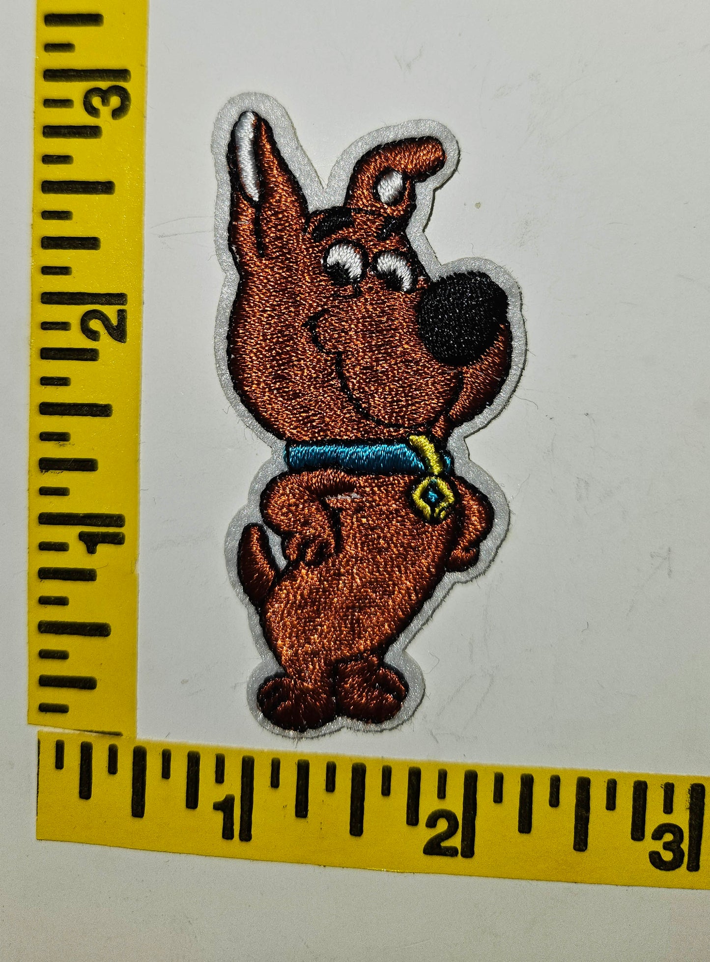 Scrappy-Doo 3 in x 1 inch Cut out Iron-on Patch NEW