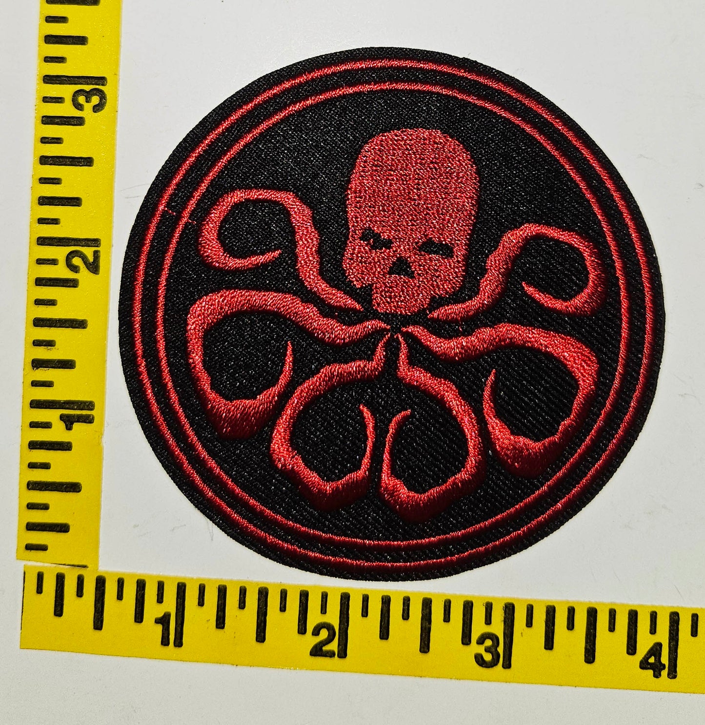 Hydra 3.5 inch round Iron-on Patch NEW
