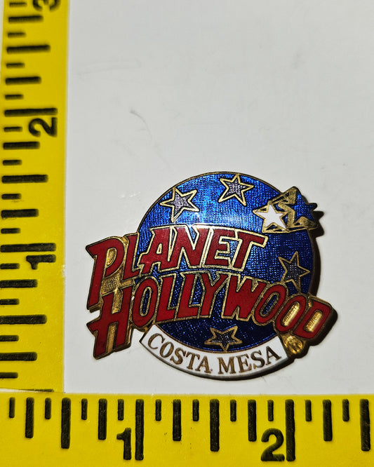 Planet Hollywood Costa Mesa California Pin Collectible Souvenir Memorabilia