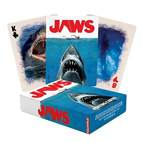 Jaws Playing Cards - Aquarius  - NIP - Still Sealed