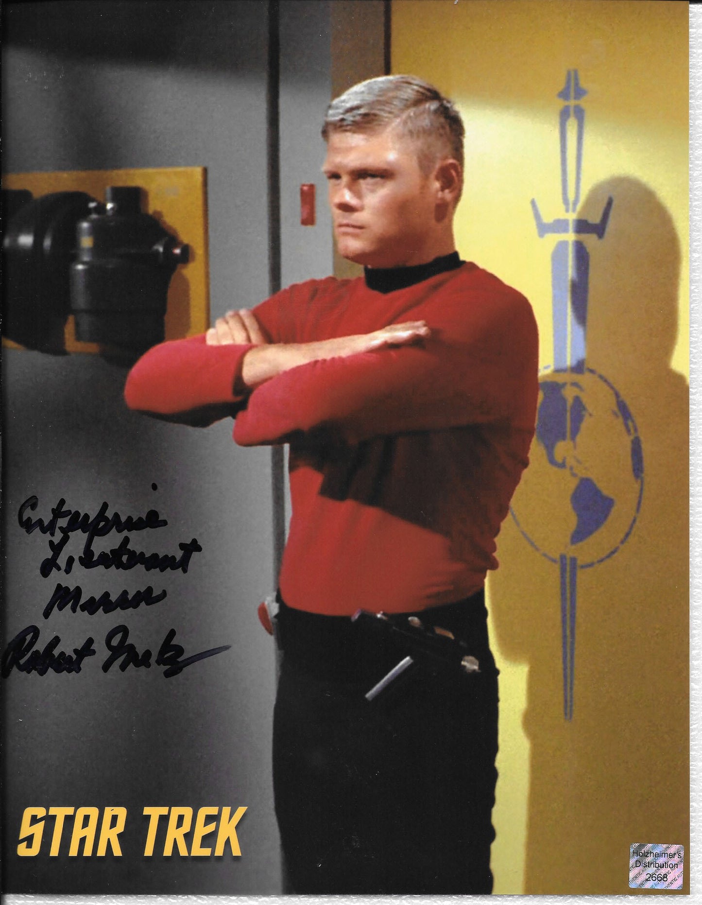 Robert Metz 8 x 10 AUTOGRAPH Photo Star Trek Black-Sharpie