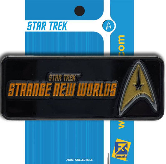 Star Trek: STRANGE NEW WORLDS Series Logo Licensed FanSets Pin