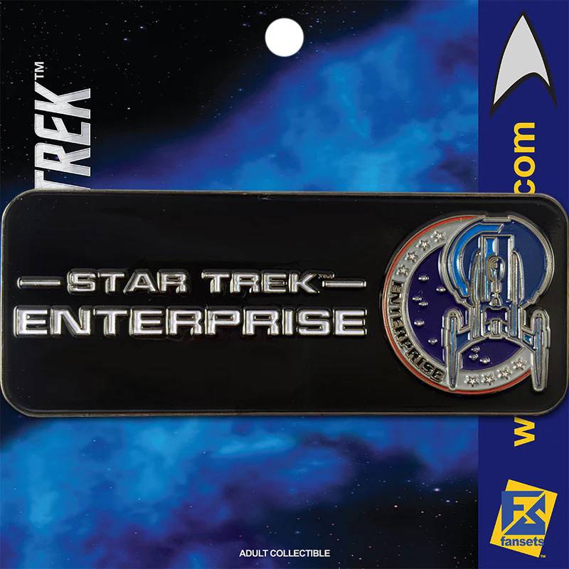 Star Trek: Enterprise Series Logo Licensed FanSets Pin