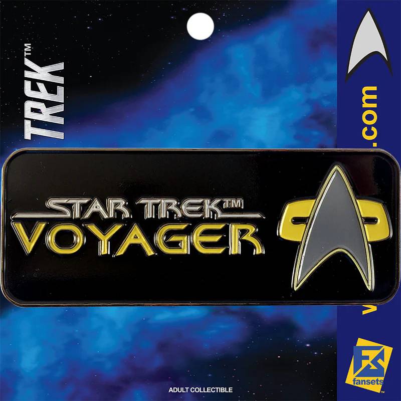 Star Trek: Voyager Series Logo Licensed FanSets Pin