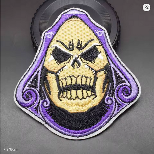 Skeletor Parody Patch NEW - Embroidery
