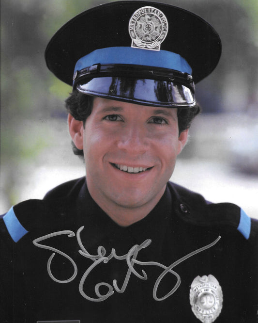 Steve Guttenberg 8n x 10in AUTOGRAPH Silver-sharpie