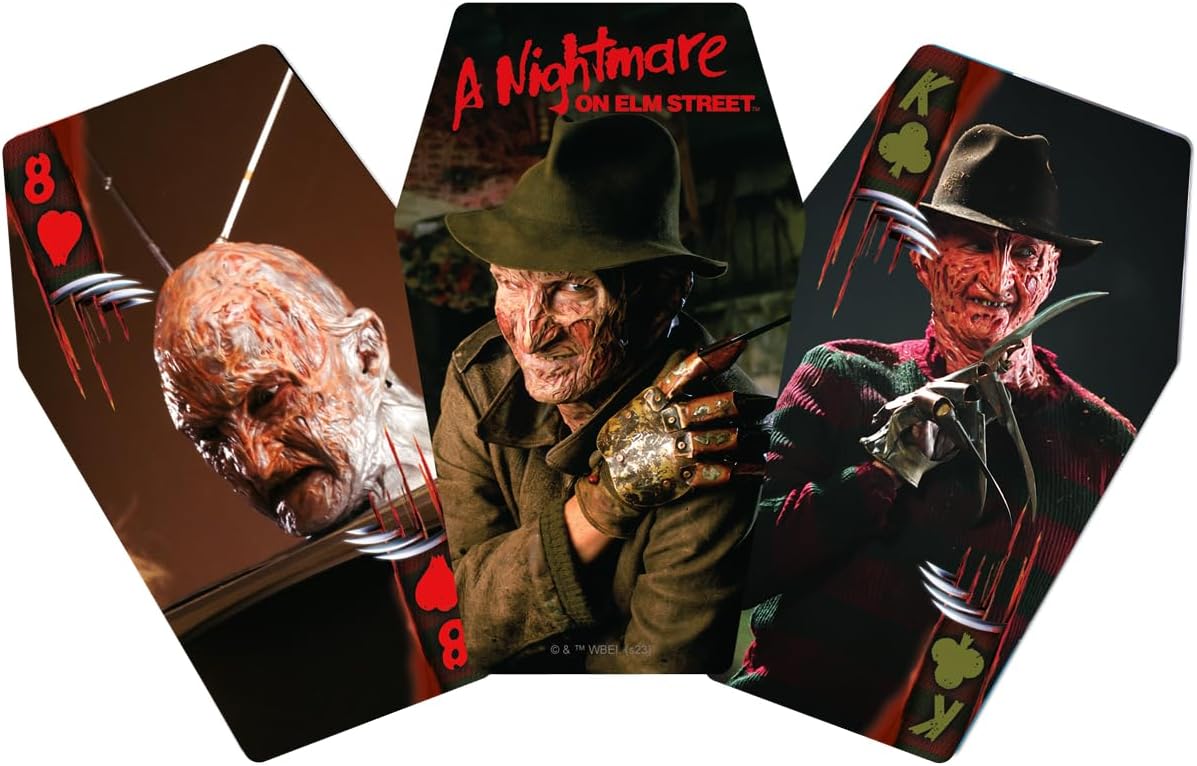 A Nightmare on Elm Street Premium Coffin Playing Cards - Aquarius  - NIP - Still Sealed