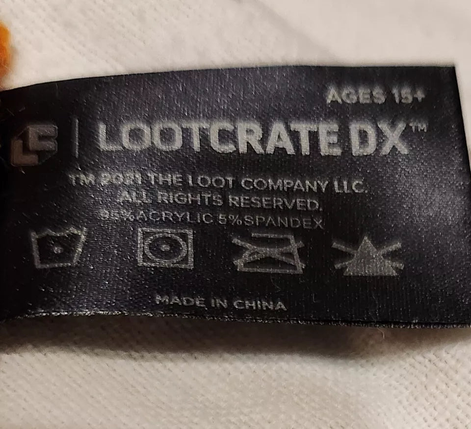 Loot Crate DX Universal Back To The Future Flux Capacitor Delorean Winter Scarf NIP