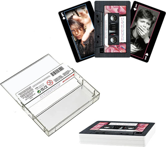 David Bowie Cassette Premium Playing Cards -David Bowie Themed Deck of Cards