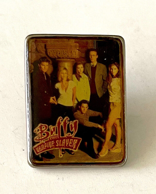 Buffy The Vampire Slayer TV Series Promo Metal Pin Vintage - New in package