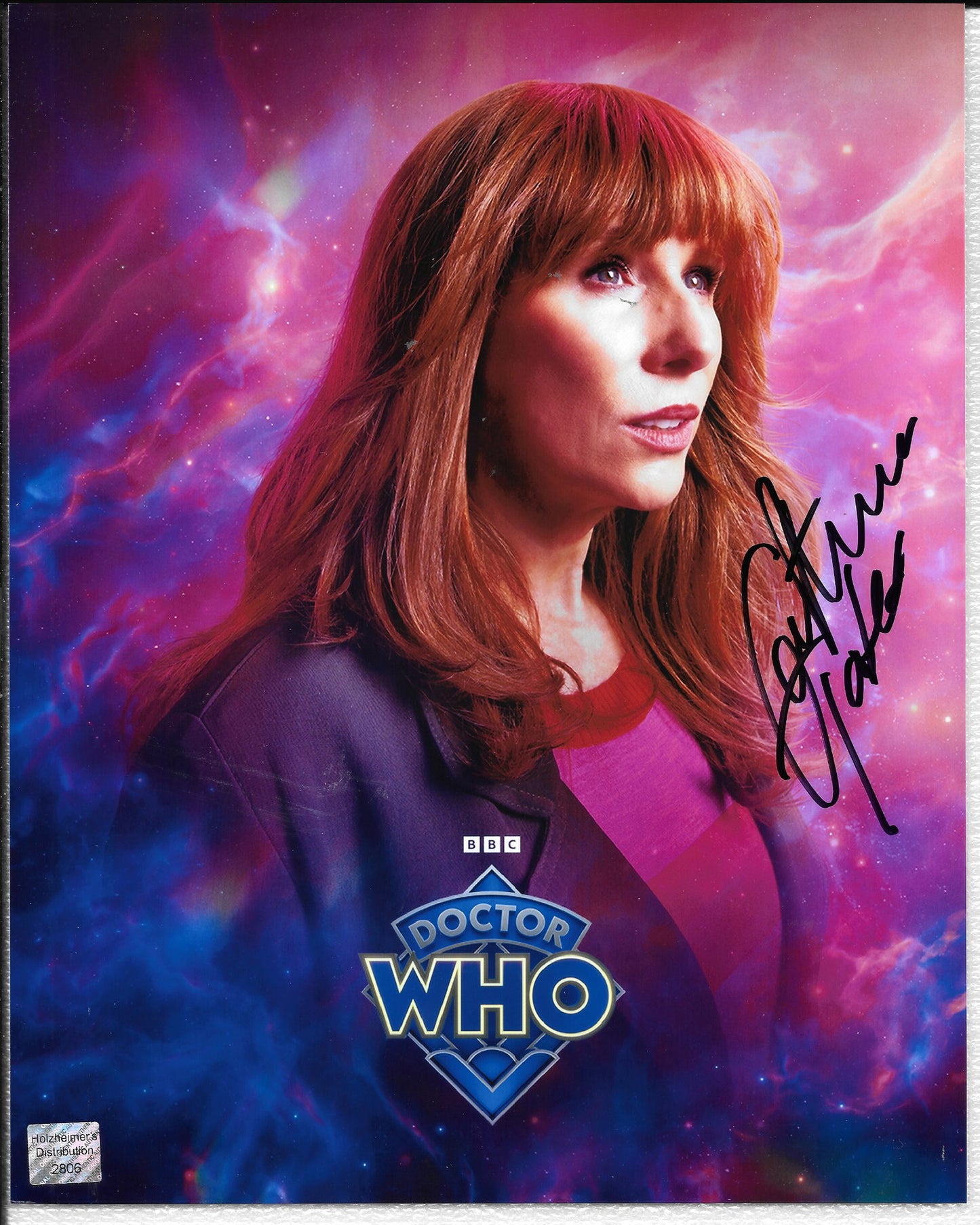 Catherine Tate 8in x 10in AUTOGRAPH Photo black-sharpie #1