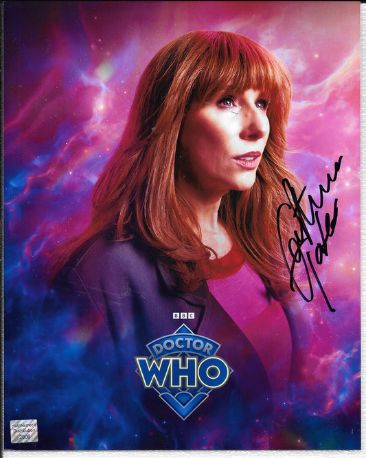 Catherine Tate 8in x 10in AUTOGRAPH Photo black-sharpie #1