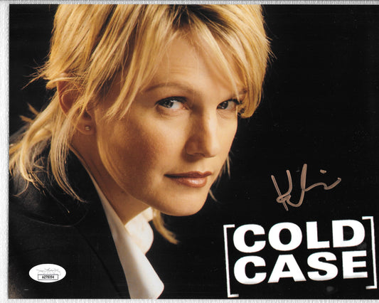 Kathryn Morris as "Detective Lilly Rush" 8in x 10in AUTOGRAPH Photo gold-sharpie Cold Case