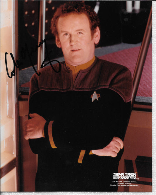 Colm Meaney 8 x 10 AUTOGRAPH Photo St Deep Space Nine Black-Sharpie #1